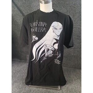 Christina Aguilera Voltaire 2024 Las Vegas Size L Unisex Concert Tour Shirt